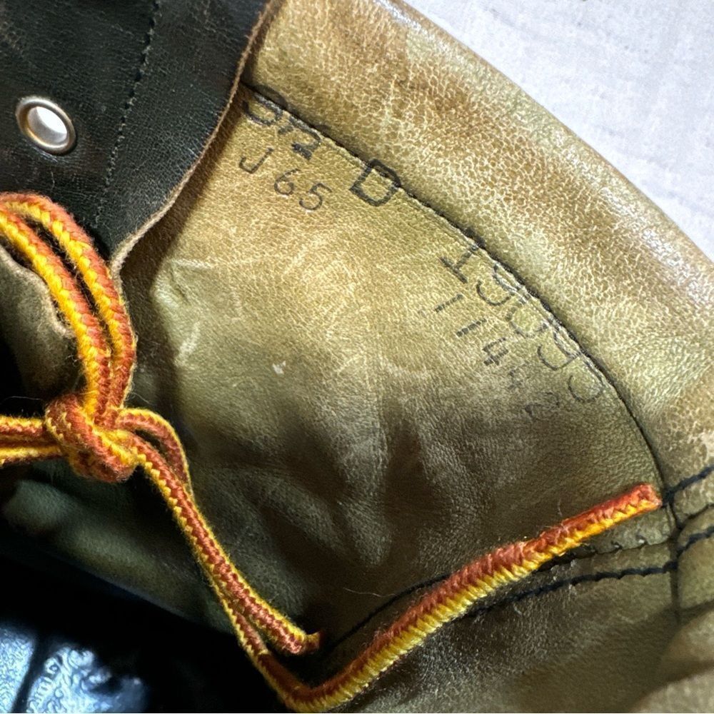 TED WILLIAMS vintage KANGAROO LEATHER boots Sport Size 9.5D RARE - Picture 7 of 9